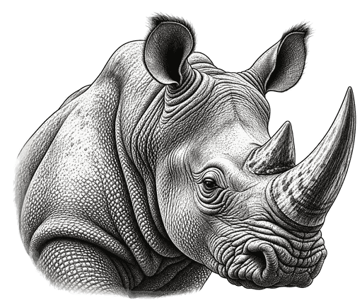 Rhino Guide Marker representing Resilience