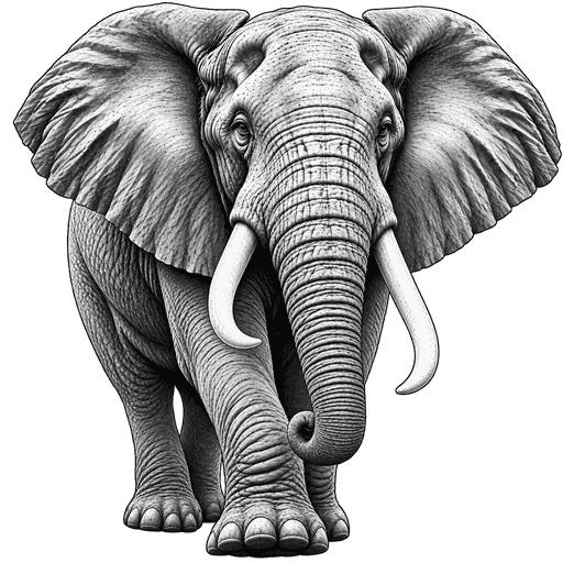Elephant Guide Marker representing Empathy